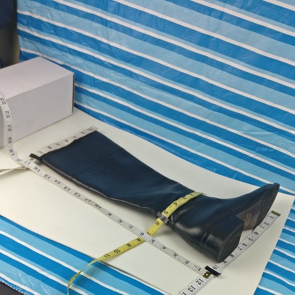 Talbots Black Tall Leather Boots - Picture 4 of 6